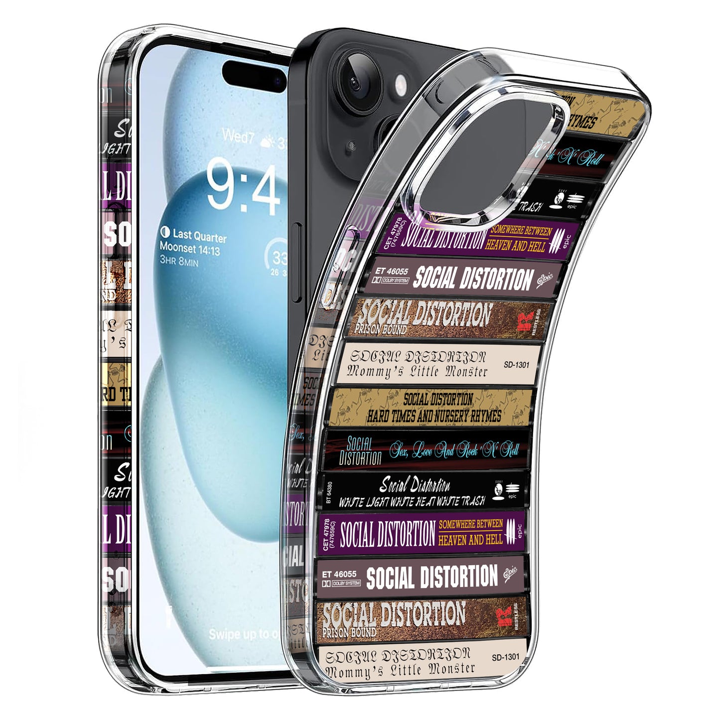 Social Distortion Albums Cassette Collection Retro Phone Case