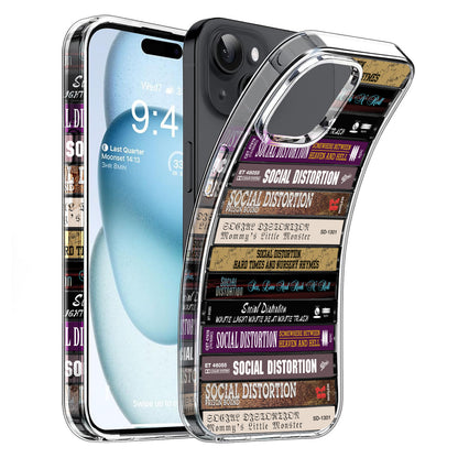 Social Distortion Albums Cassette Collection Retro Phone Case