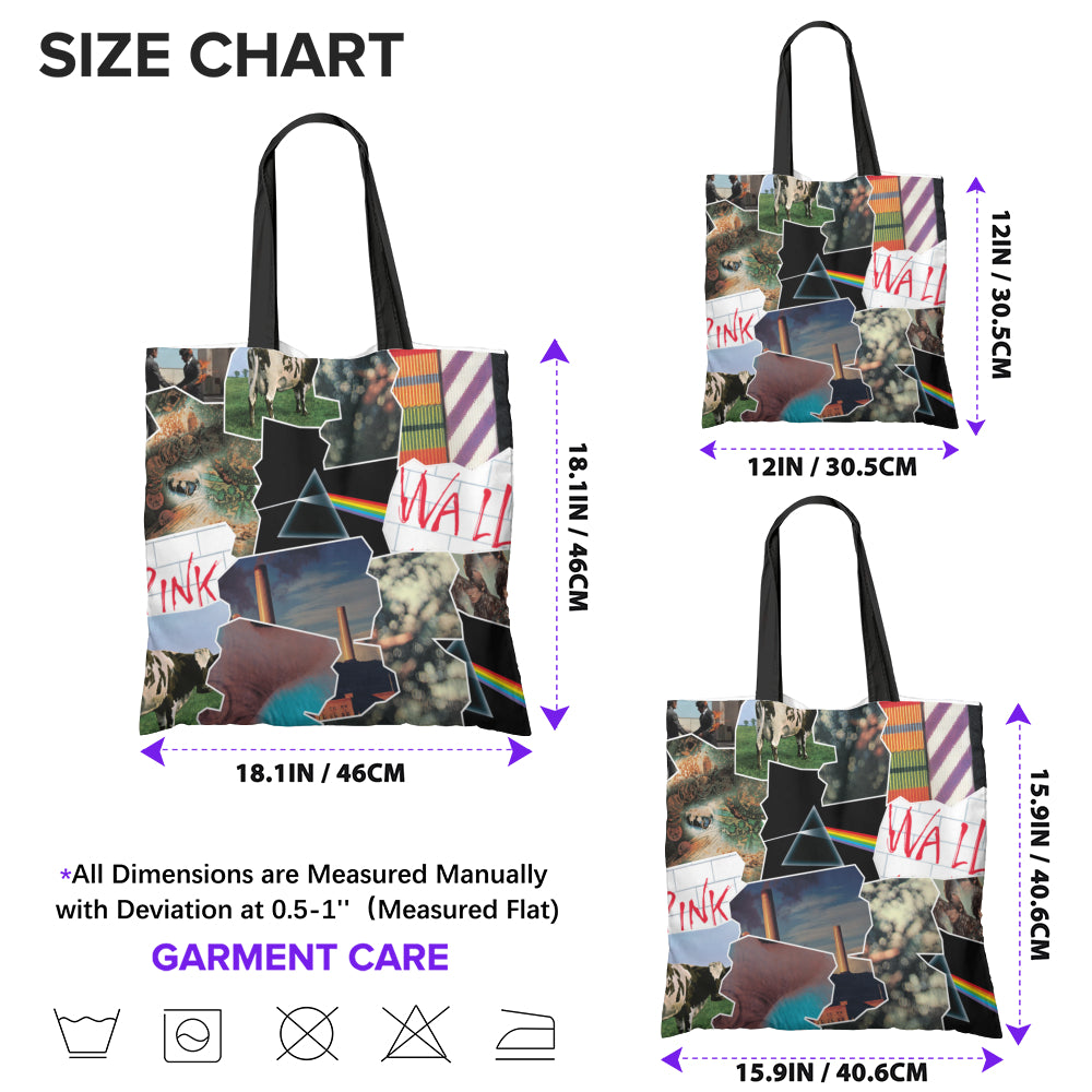 Custom Album Cover Playlist Receipt Tote Bag