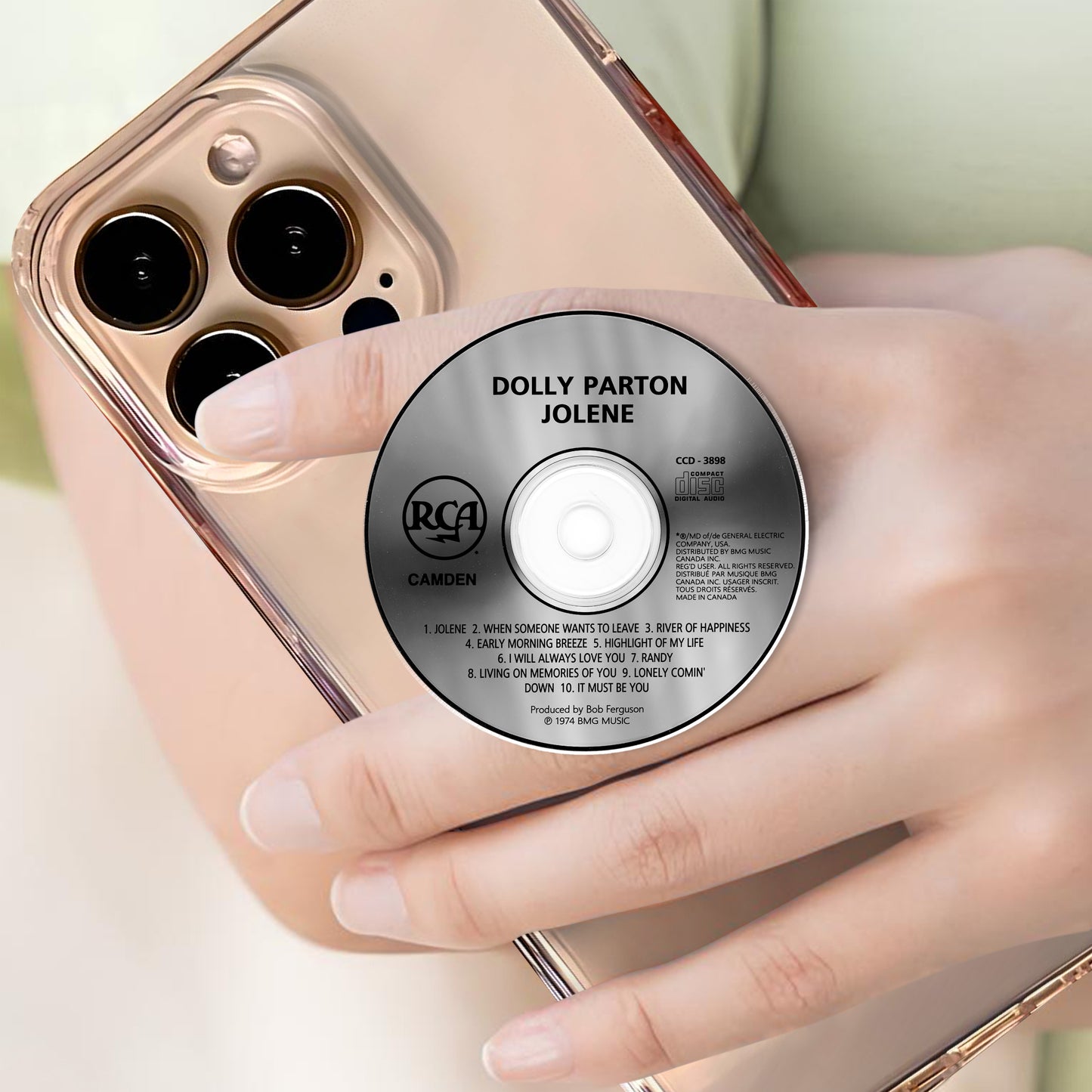 Dolly Parton - Jolene Magnetic Phone Grip