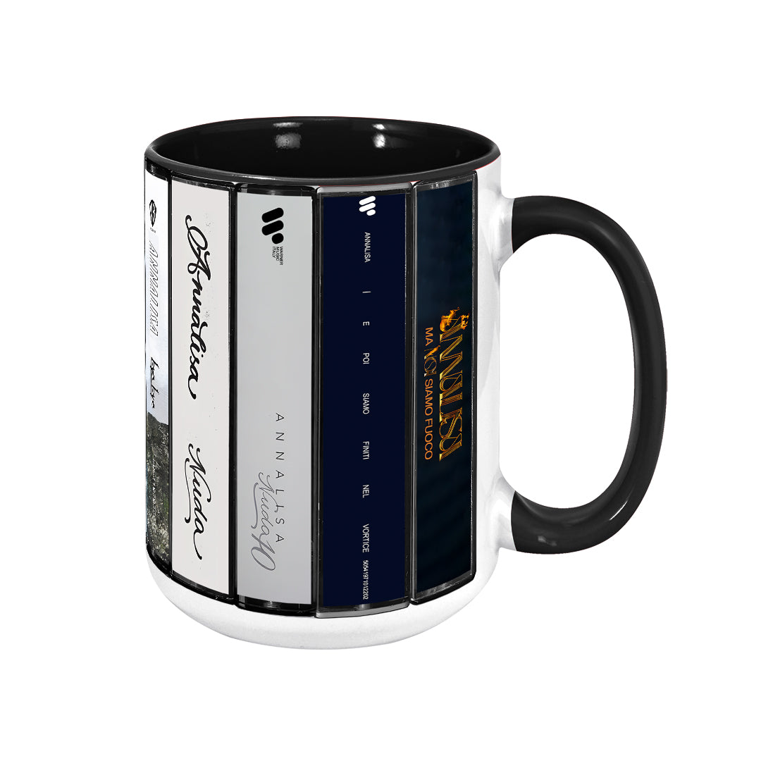 Annalisa Albums Cassette Collection Retro Accent Mug