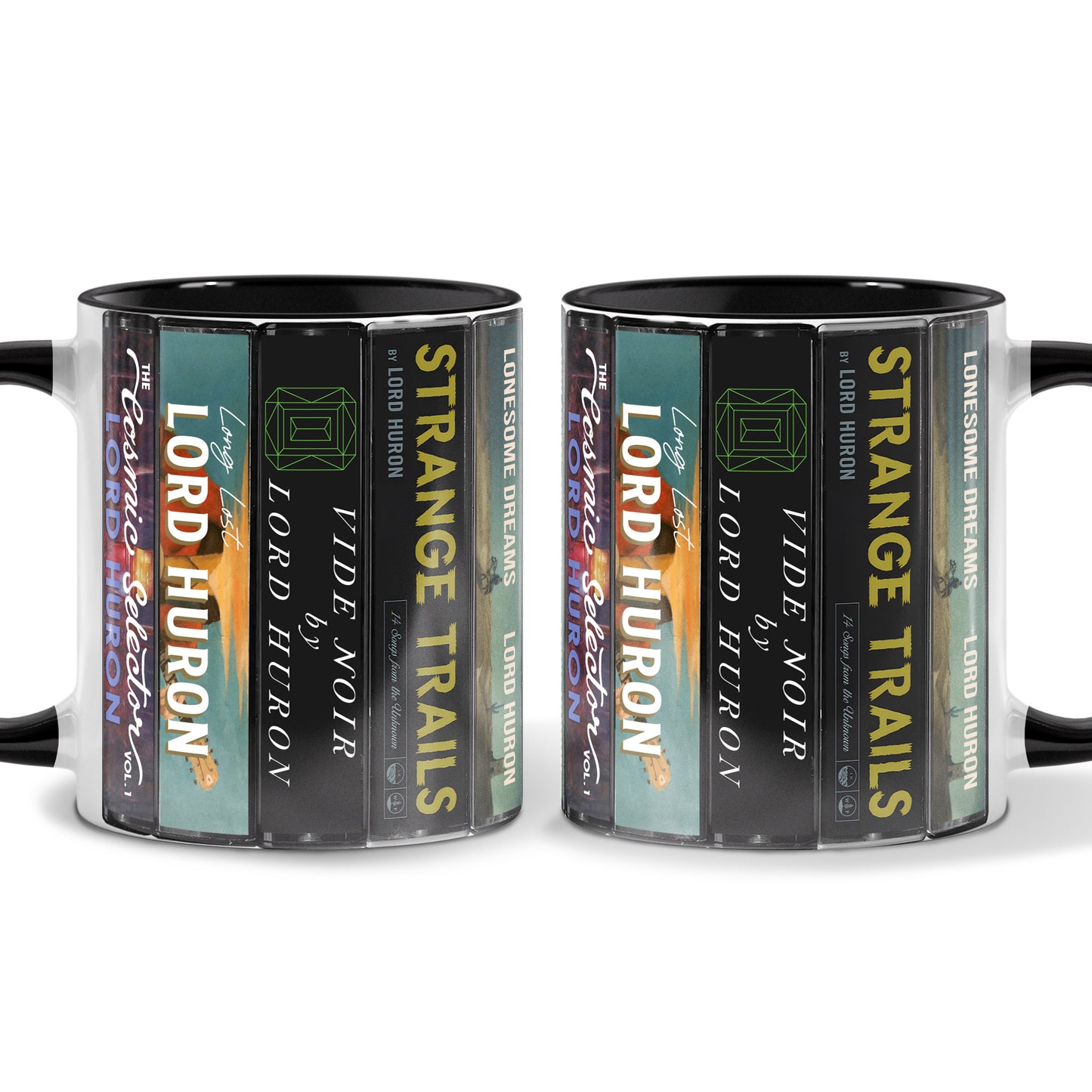 Lord Huron Albums Cassette Collection Retro Accent Mug