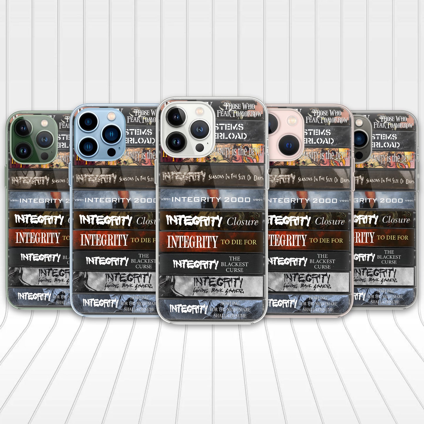 Integrity Albums Cassette Collection Retro Phone Case
