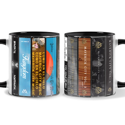 Maverick City Music Albums Cassette Collection Retro Accent Mug