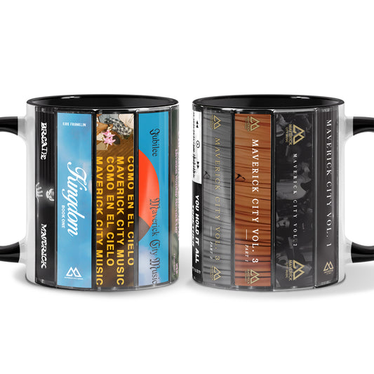 Maverick City Music Albums Cassette Collection Retro Accent Mug