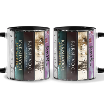 Karnivool Albums Cassette Collection Retro Accent Mug