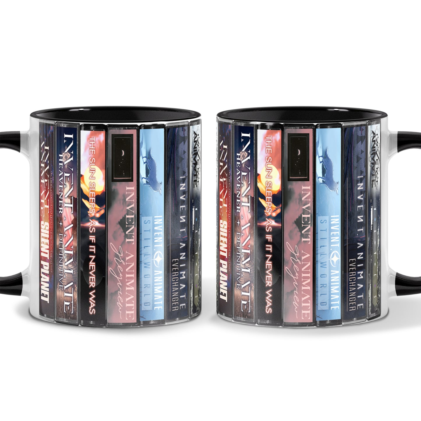 Invent Animate Albums Cassette Collection Retro Accent Mug