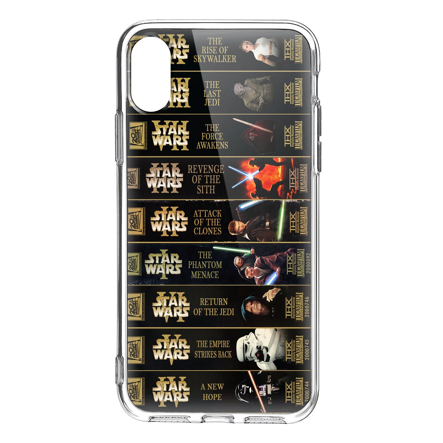Star Wars VHS Collection Retro Phone Case