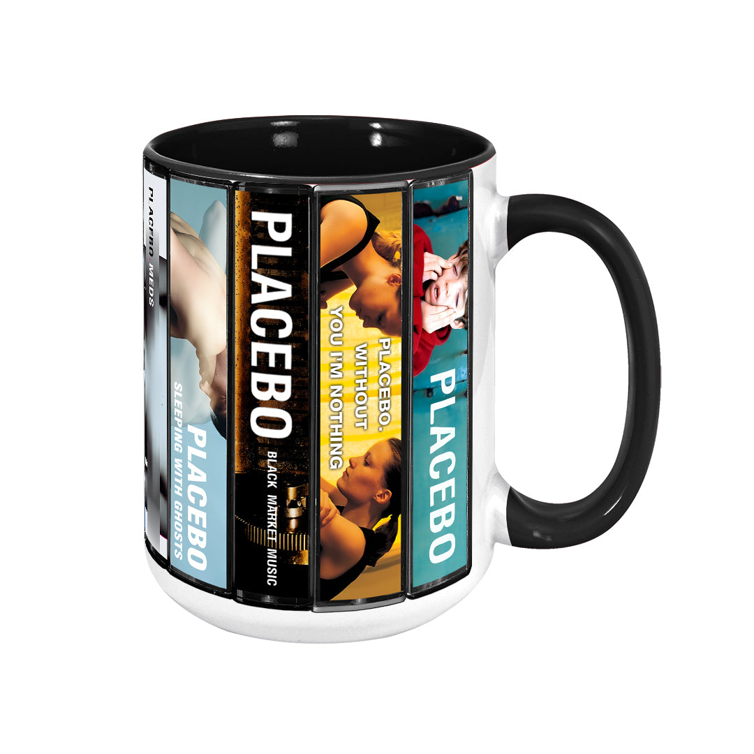 Placebo Albums Cassette Collection Retro Accent Mug