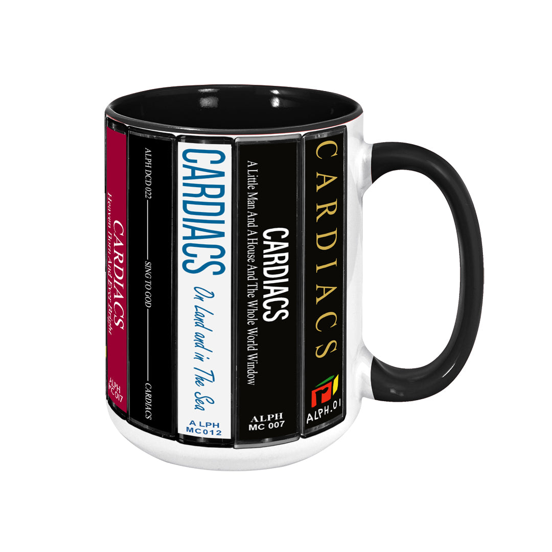 Cardiacs Albums Cassette Retro Collection Accent Mug