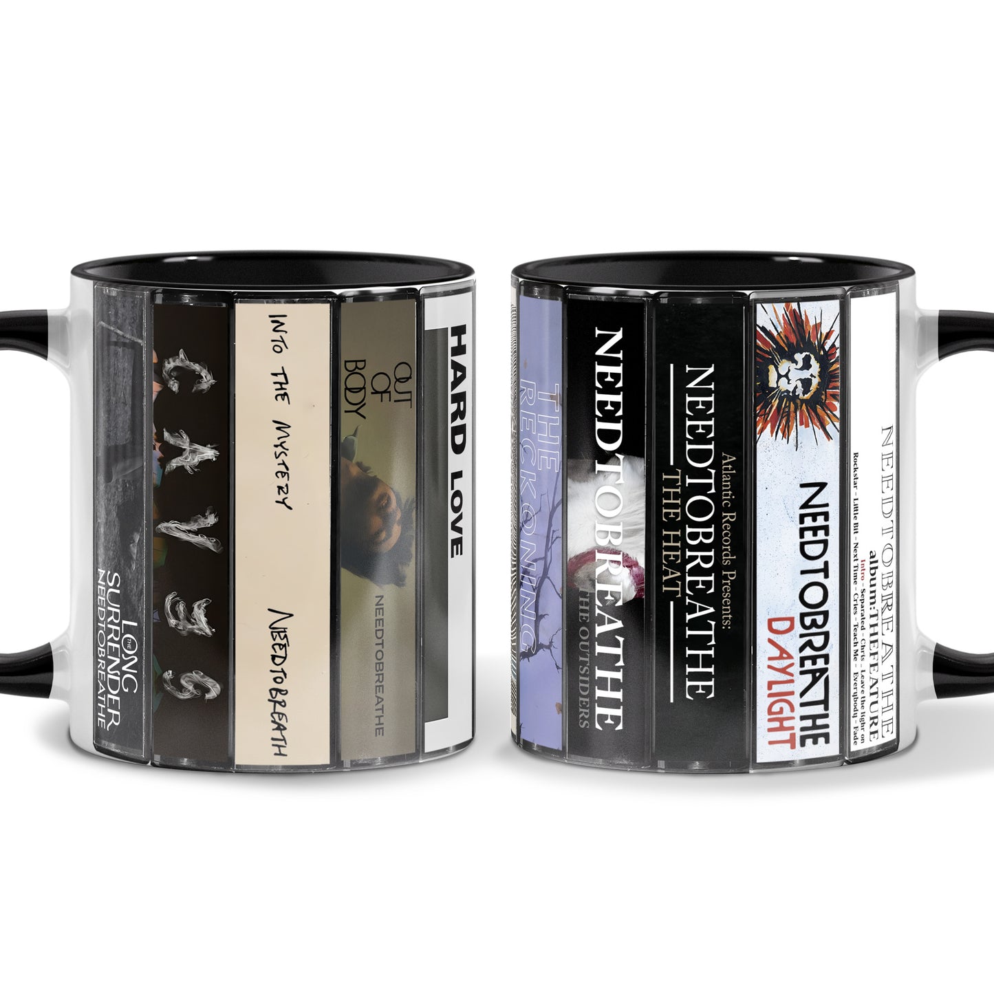 Needtobreathe Albums Cassette Collection Retro Accent Mug