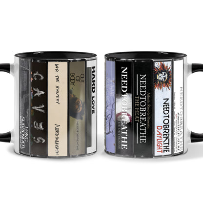 Needtobreathe Albums Cassette Collection Retro Accent Mug