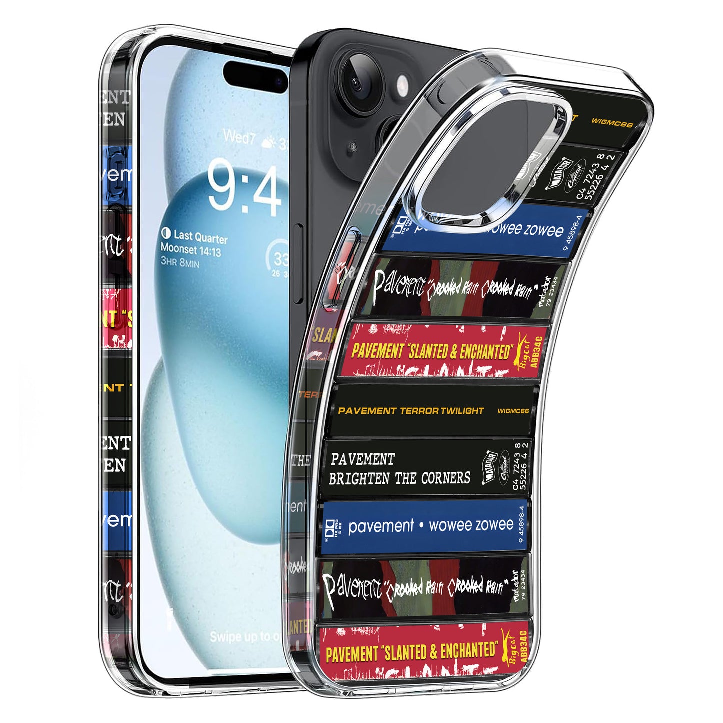 Pavement Albums Cassette Collection Retro Phone Case