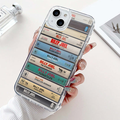 Billy Joel Albums Cassette Collection Retro Phone Case