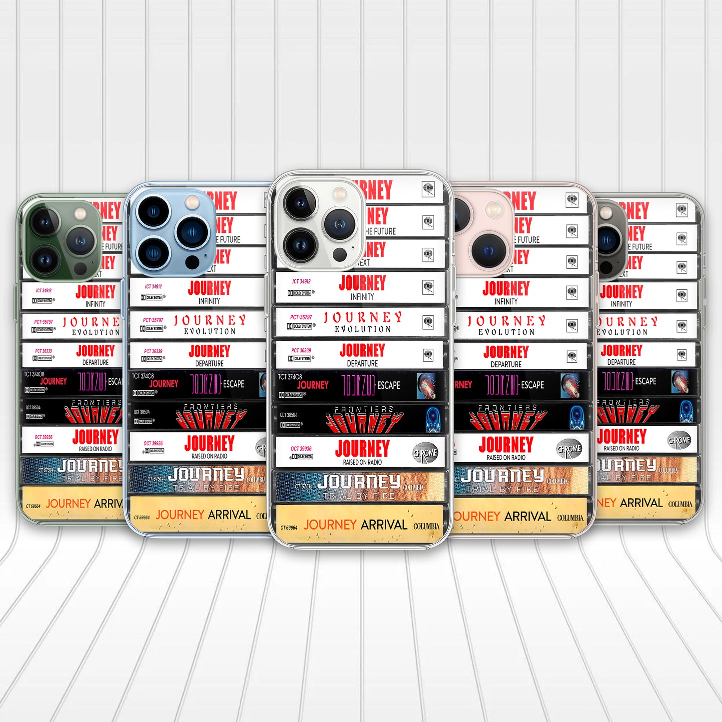 Journey Albums Cassette Collection Retro Phone Case