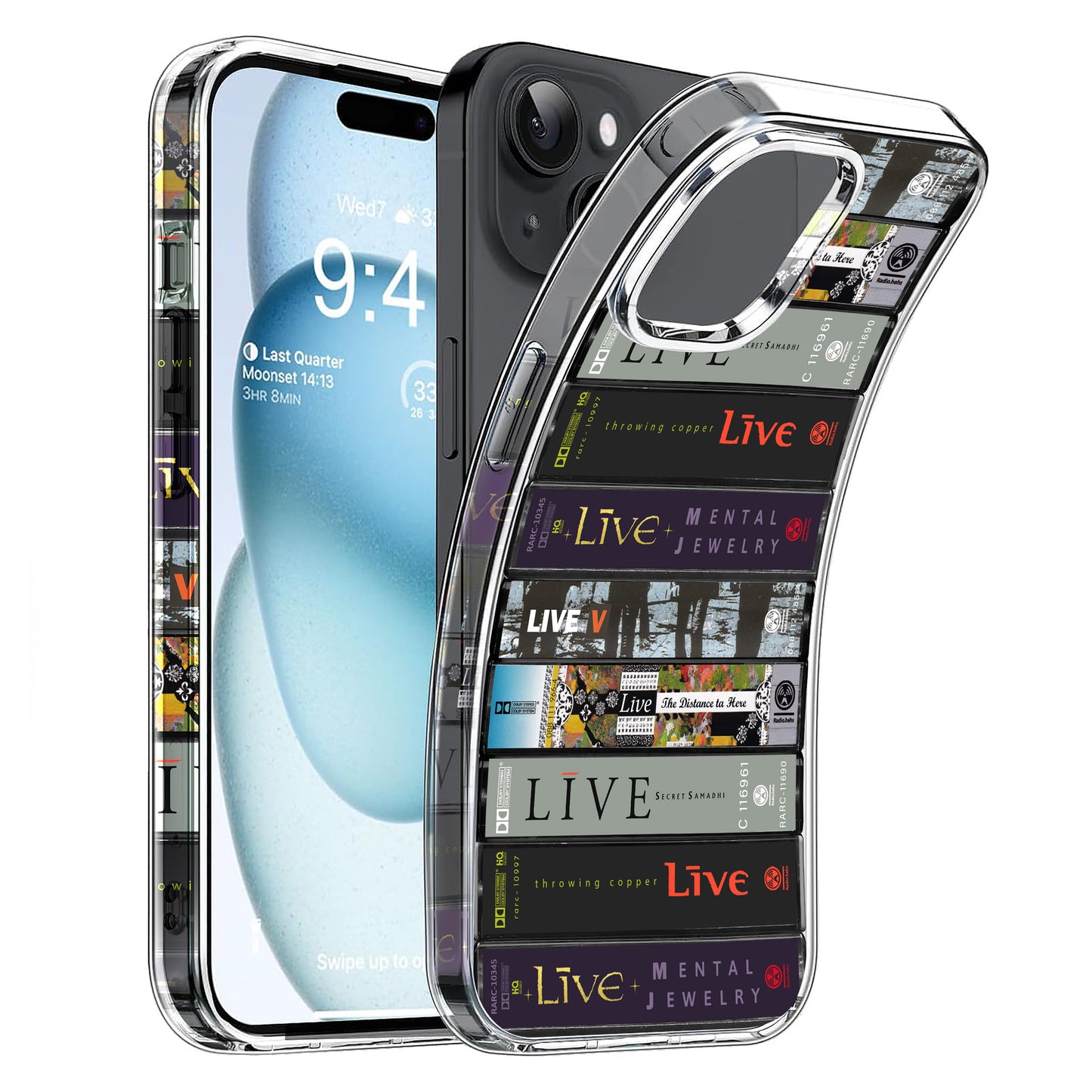 Live Albums Cassette Collection Retro Phone Case