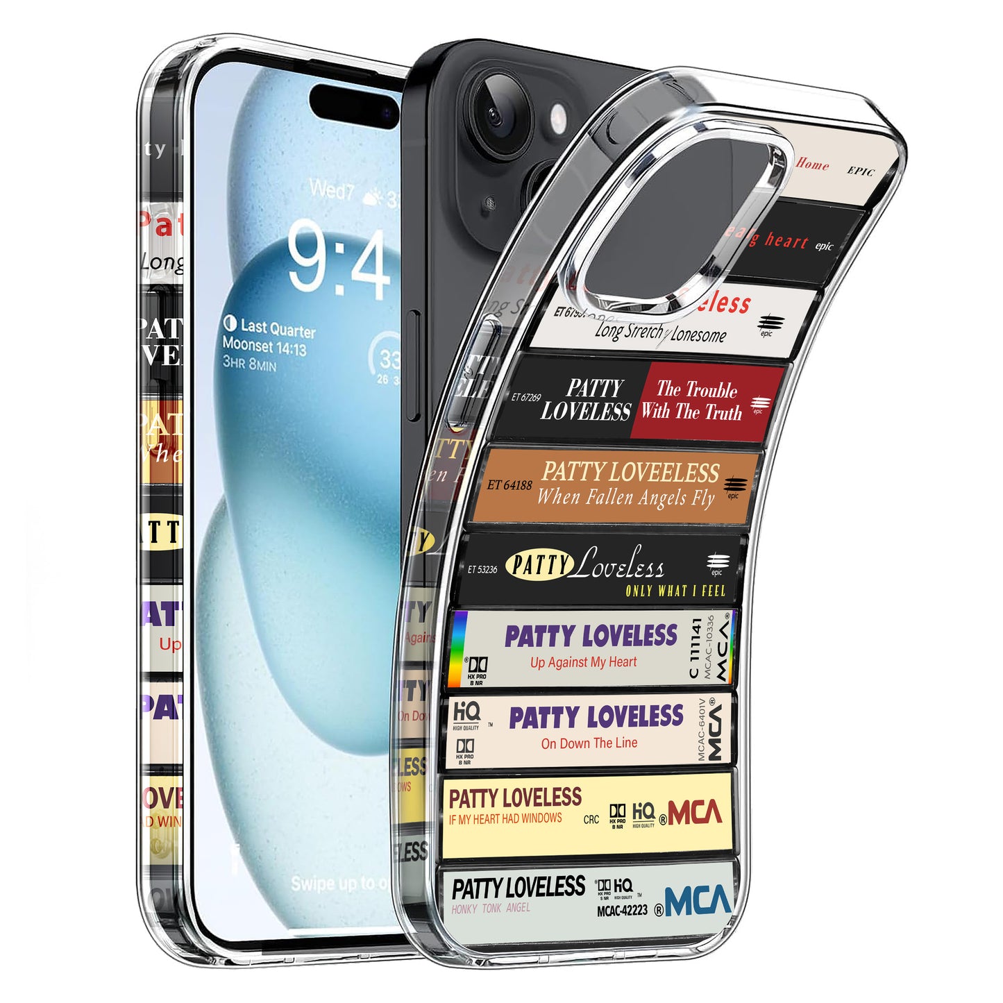 Patty Loveless Albums Cassette Collection Retro Phone Case