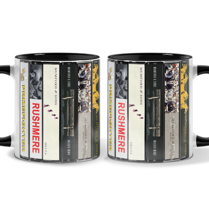 Mumford & Sons Albums Cassette Collection Retro Accent Mug