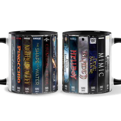 Guillermo del Toro VHS Movies Collection Accent Mug