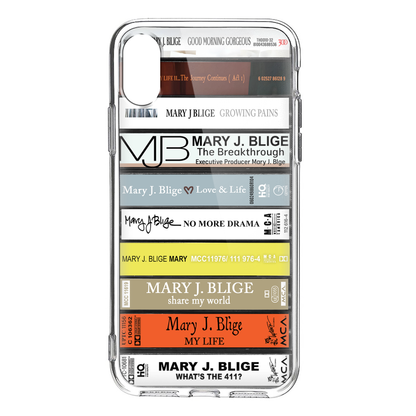 Mary J. Blige Albums Cassette Collection Retro Phone Case