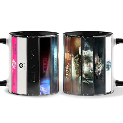 ERRA Albums Cassette Collection Retro Accent Mug