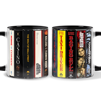 Martin Scorsese VHS Movies Collection Accent Mug