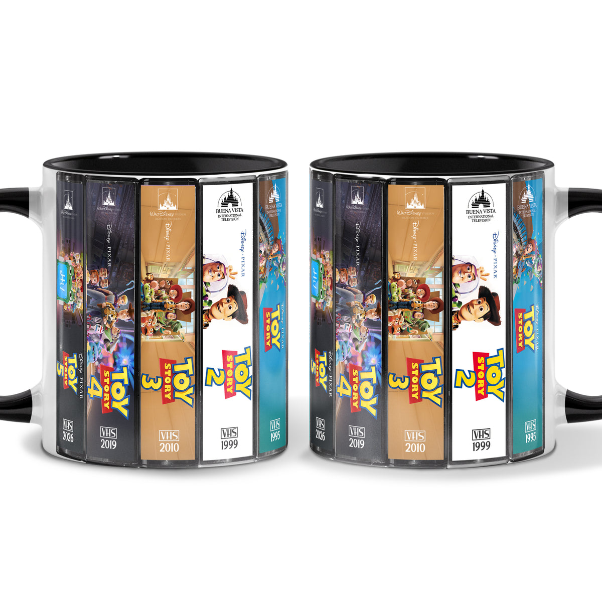 Toy Story VHS Movies Collection Accent Mug