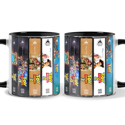 Toy Story VHS Movies Collection Accent Mug