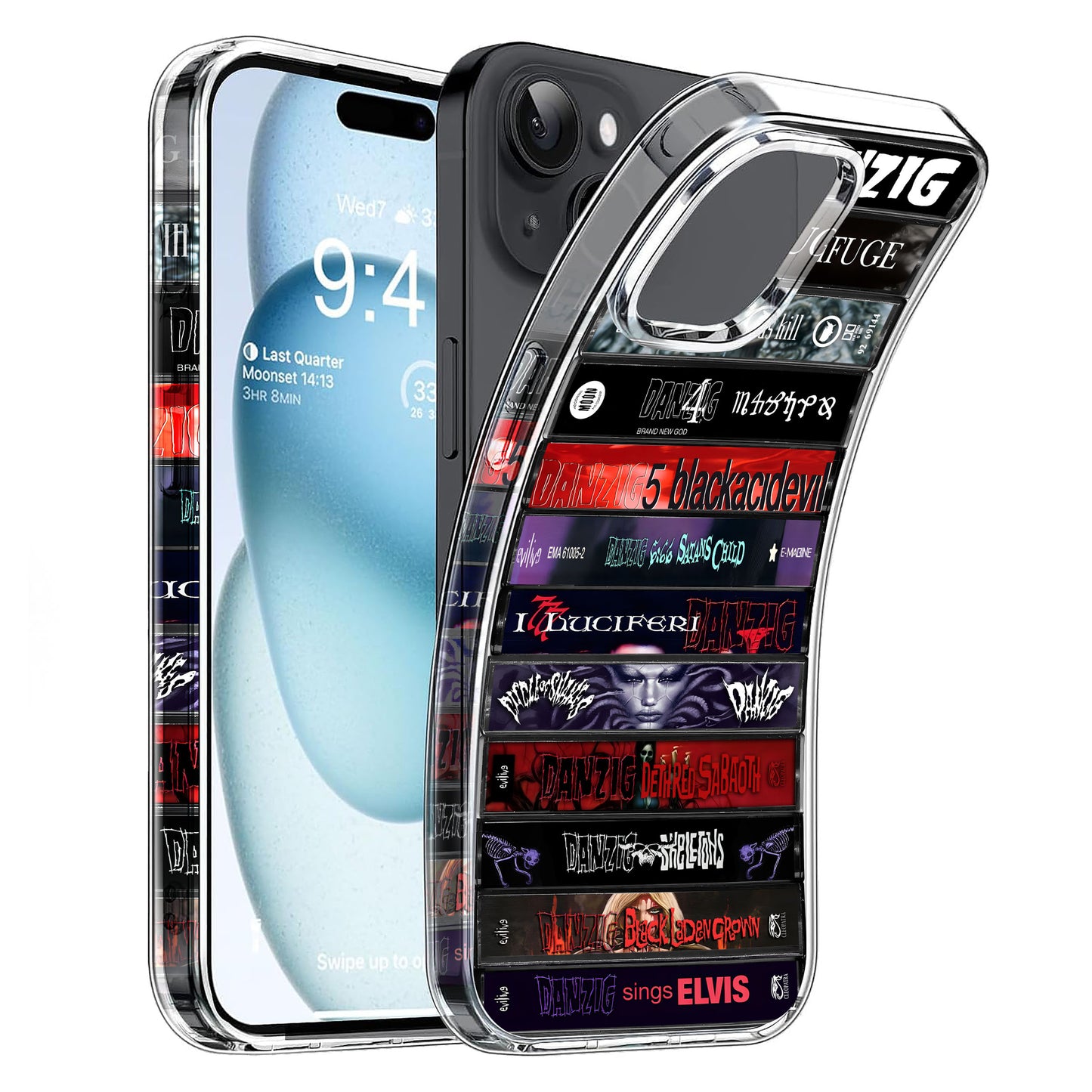Danzig Albums Cassette Collection Retro Phone Case