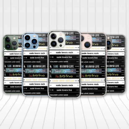 Sade Albums Cassette Collection Retro Phone Case
