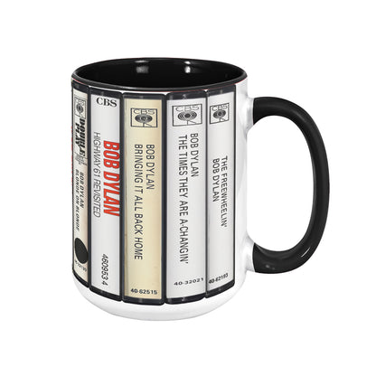 Bob Dylan Cassette Retro Collection Accent Mug