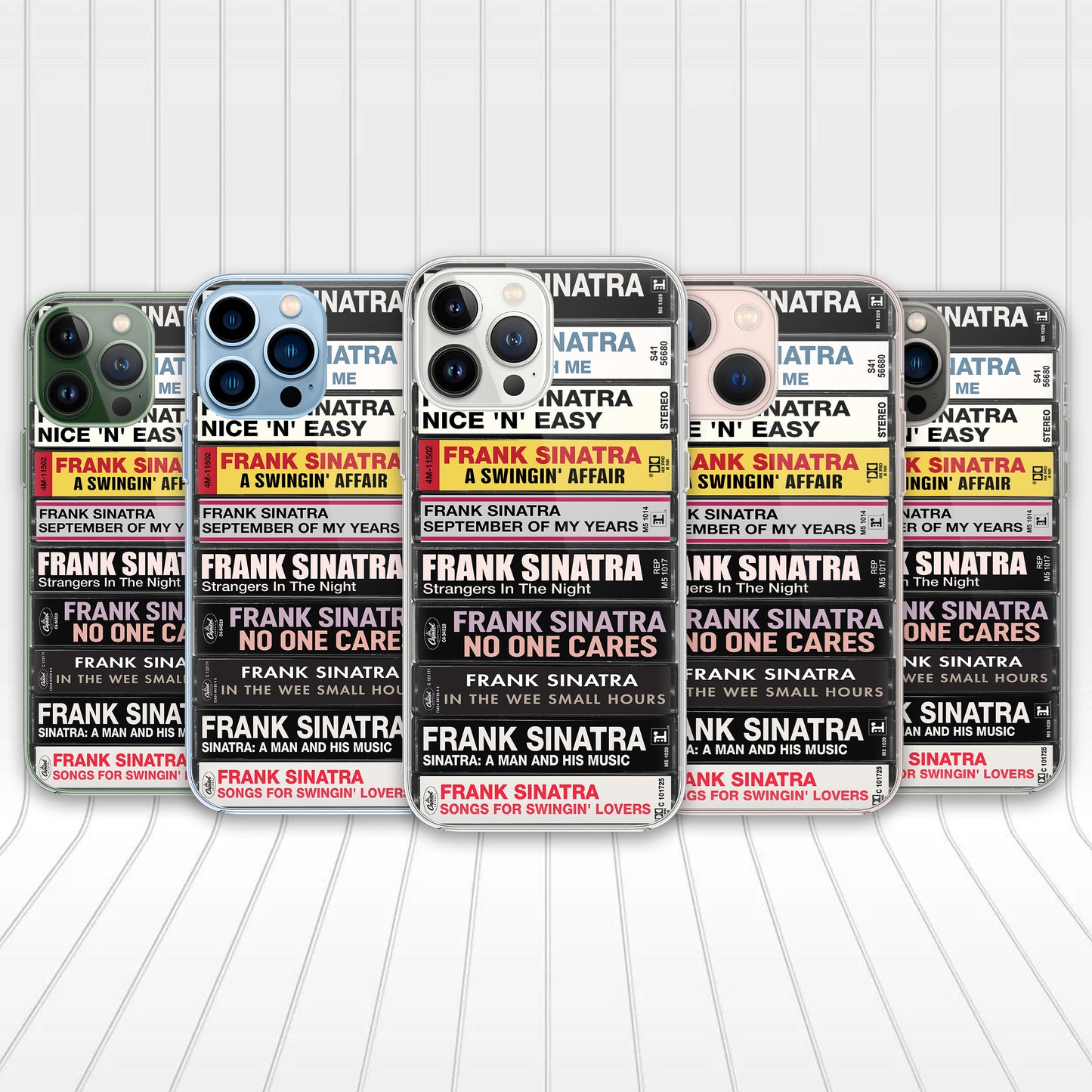 Frank Sinatra Albums Cassette Collection Retro Phone Case