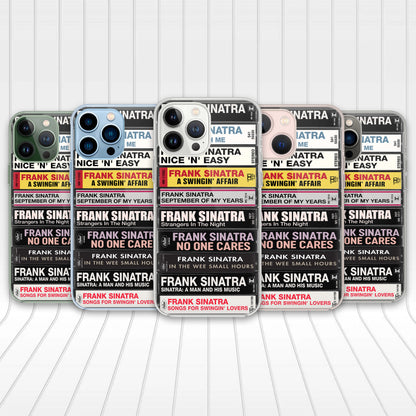 Frank Sinatra Albums Cassette Collection Retro Phone Case