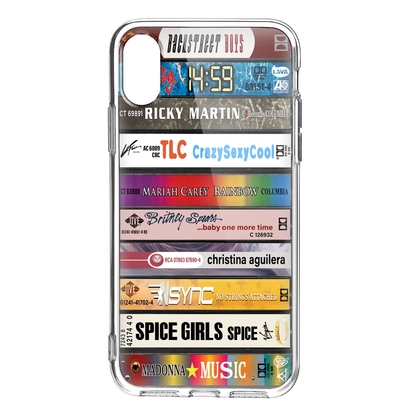 90's Pop Albums Cassette Collection Retro Phone Case