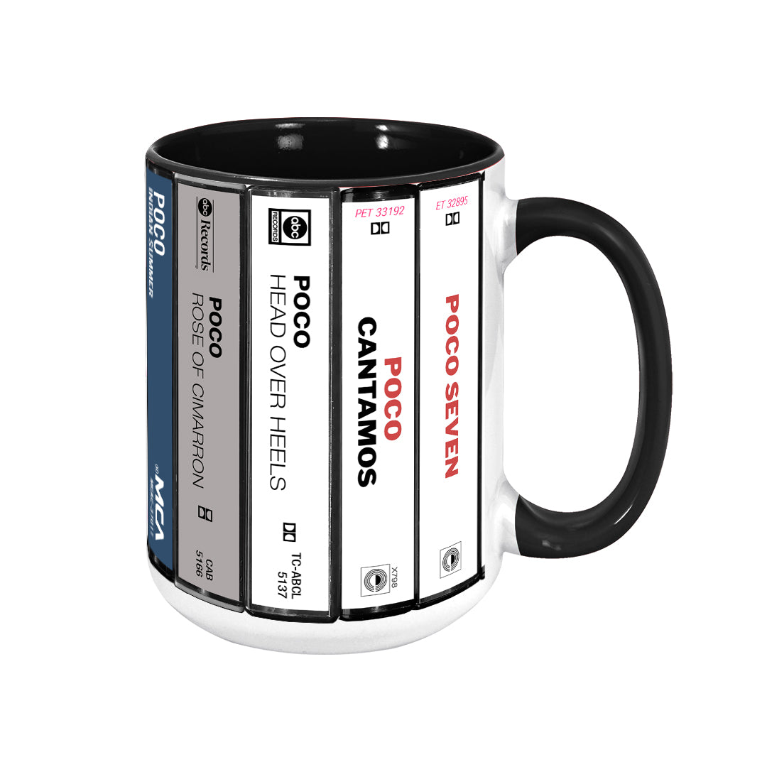 Poco Albums Cassette Collection Retro Accent Mug