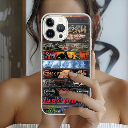 Obituary Albums Cassette Collection Retro Phone Case
