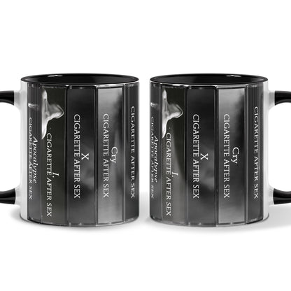 Cigarettes After Sex Albums Cassette Collection Retro Accent Mug