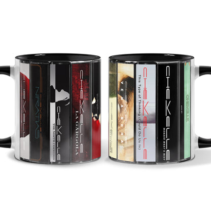 Chevelle Albums Cassette Collection Retro Accent Mug