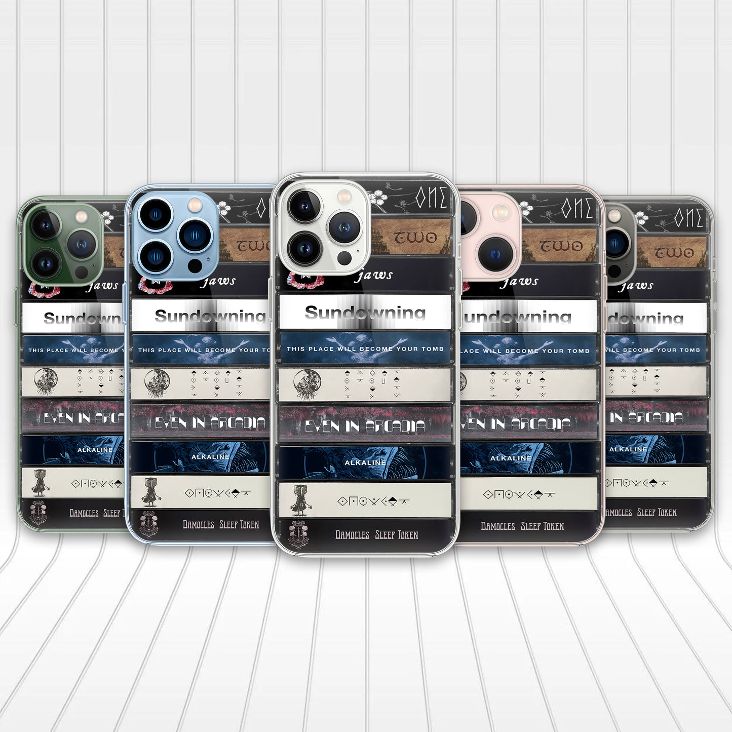 Sleep Token Albums Cassette Collection Retro Phone Case