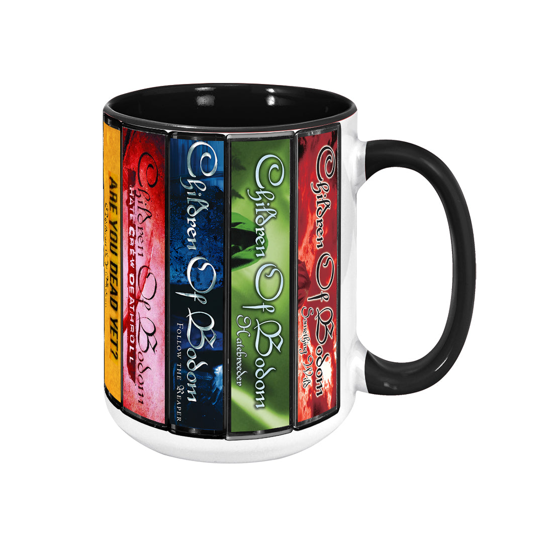 Children of Bodom Albums Cassette Collection Retro Accent Mug
