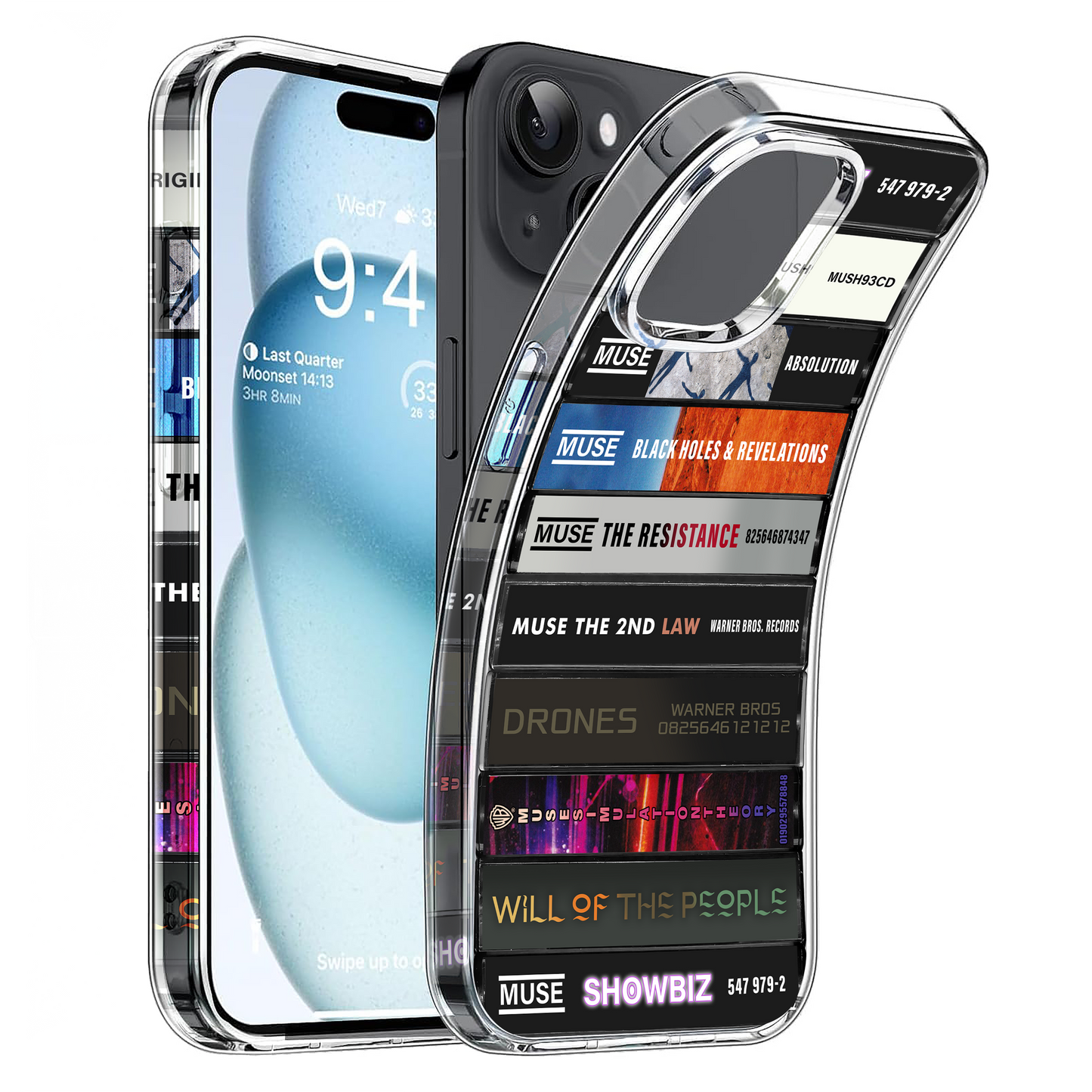Muse Albums Cassette Collection Retro Phone Case