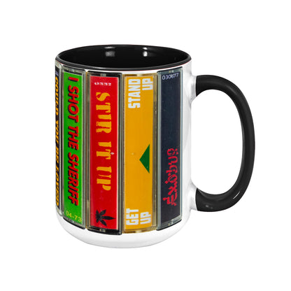 Bob Marley Music Cassette Retro Collection Accent Mug