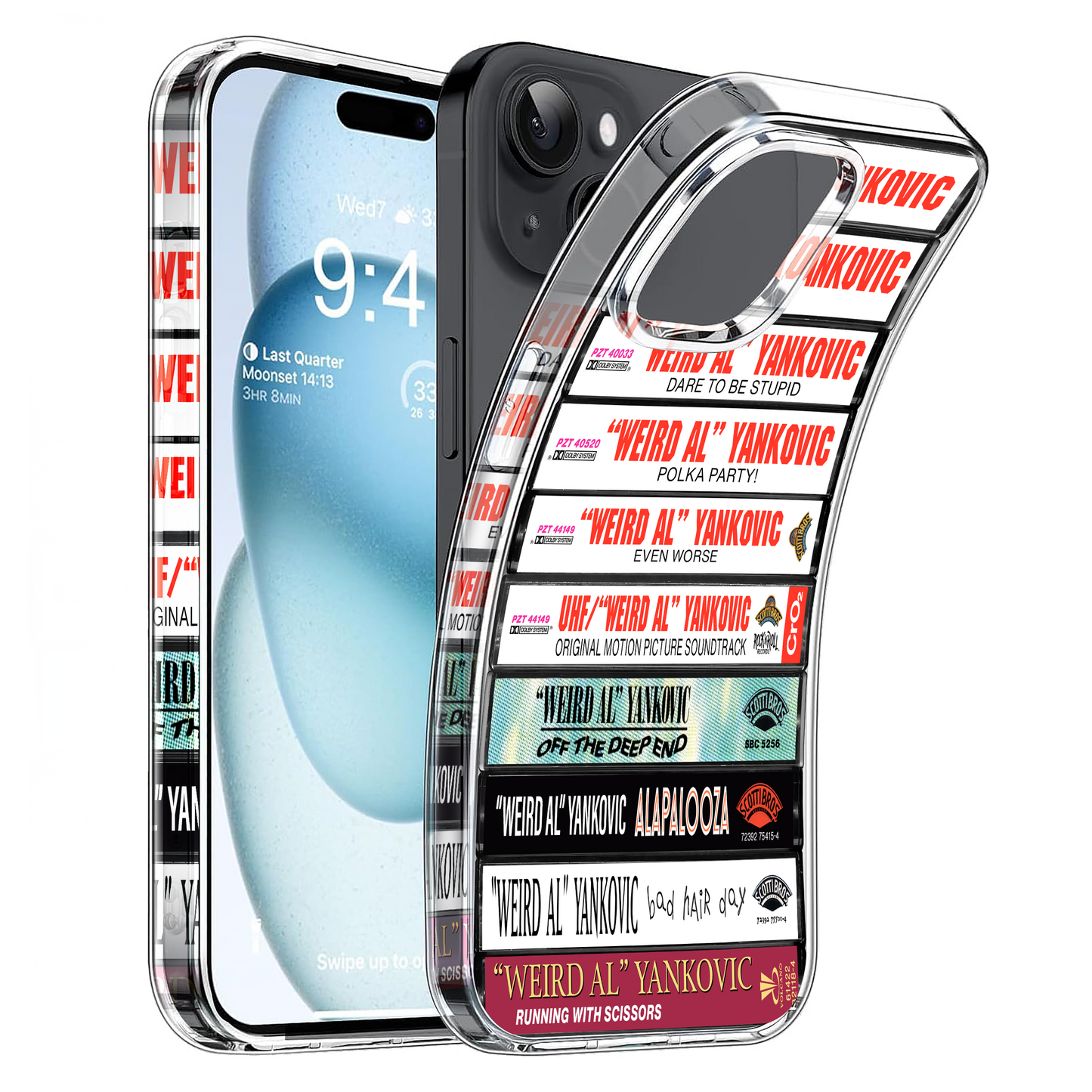 Weird AI Albums Cassette Collection Retro Phone Case