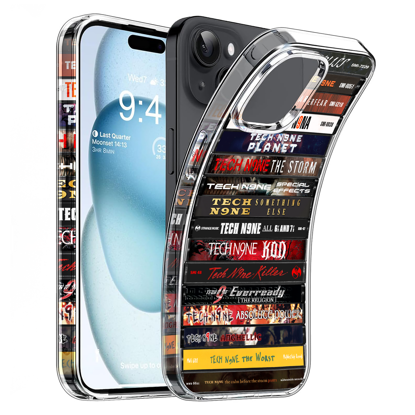 Tech N9ne Albums Cassette Collection Retro Phone Case