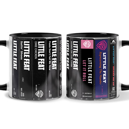Little Feat Albums Cassette Collection Retro Accent Mug