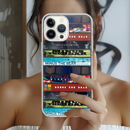 Minus the Bear Albums Cassette Collection Retro Phone Case