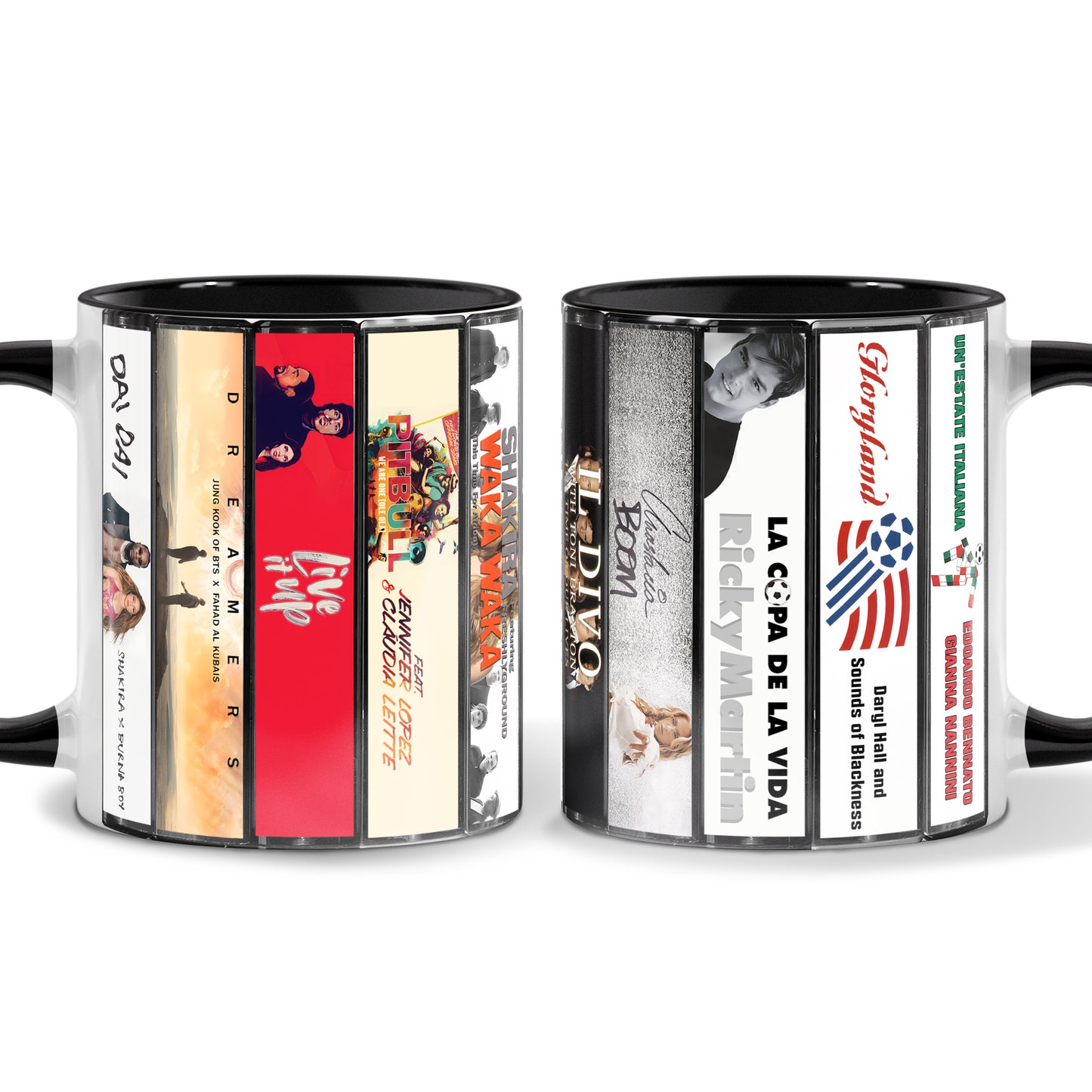 World Cup Anthem Covers Collection Retro Accent Mug
