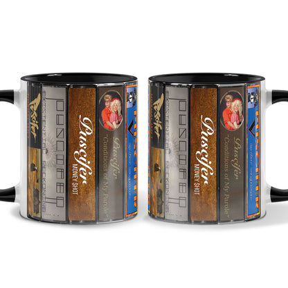 Puscifer Albums Cassette Collection Retro Accent Mug
