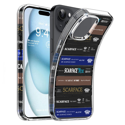 Scarface Albums Cassette Collection Retro Phone Case