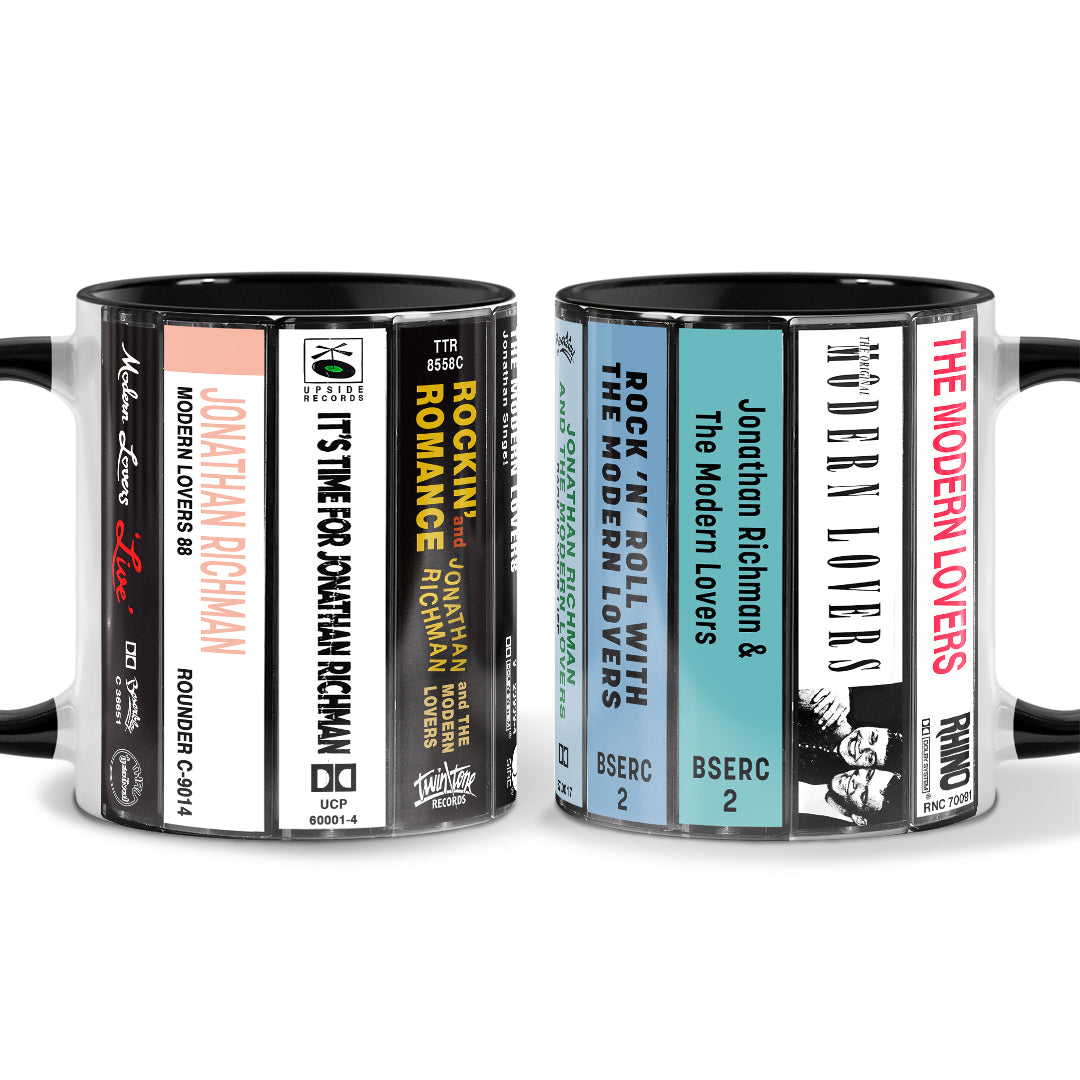 The Modern Lovers Albums Cassette Collection Retro Accent Mug